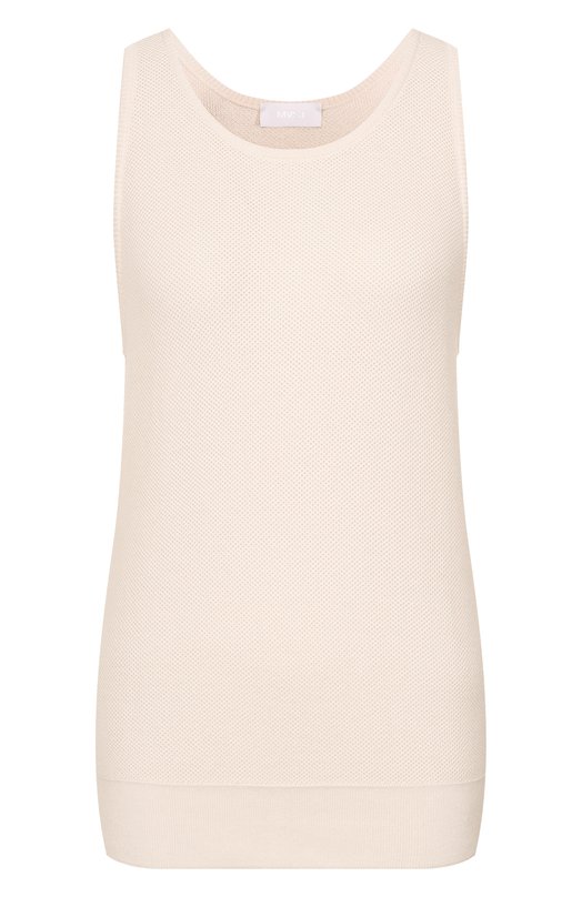Топ из шелка и хлопка MVST WS61-606MU Кремовый WS61-606MU