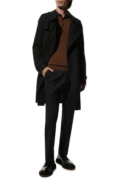 Брюки BERWICH темно-синего цвета по цене 29850 руб., арт. BERT0/BN6000X, фото 2 Брюки BERWICH, арт. BERT0/BN6000X, фото 2