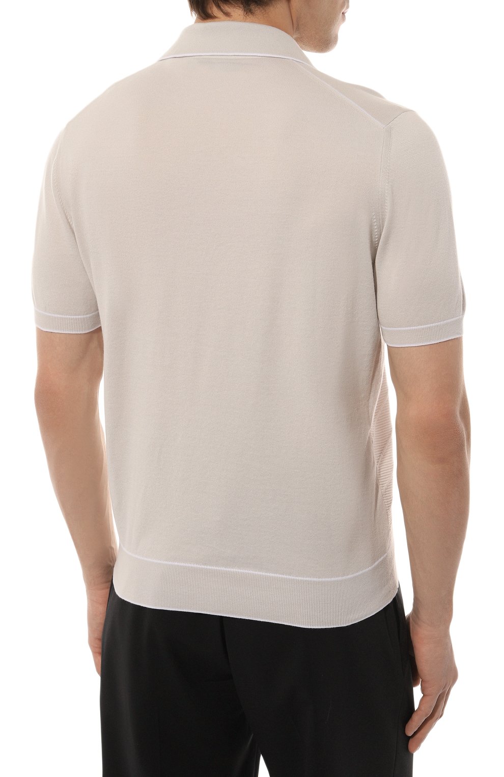 Хлопковое поло STEFANO RICCI, арт. K616295PSB/F23105, фото 4