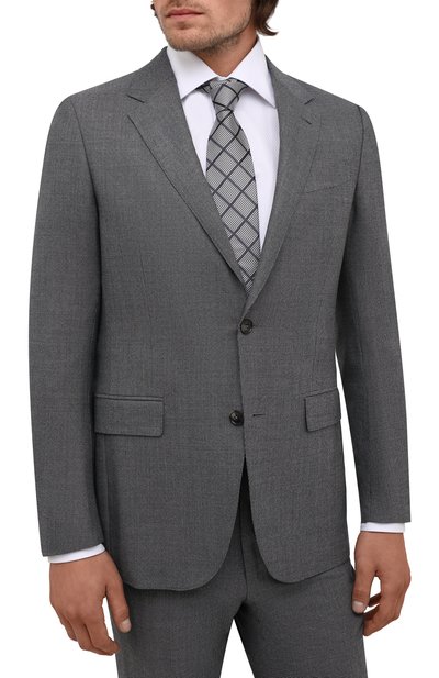 Шелковый галстук CANALI, арт. 70/HJ03267, фото 2