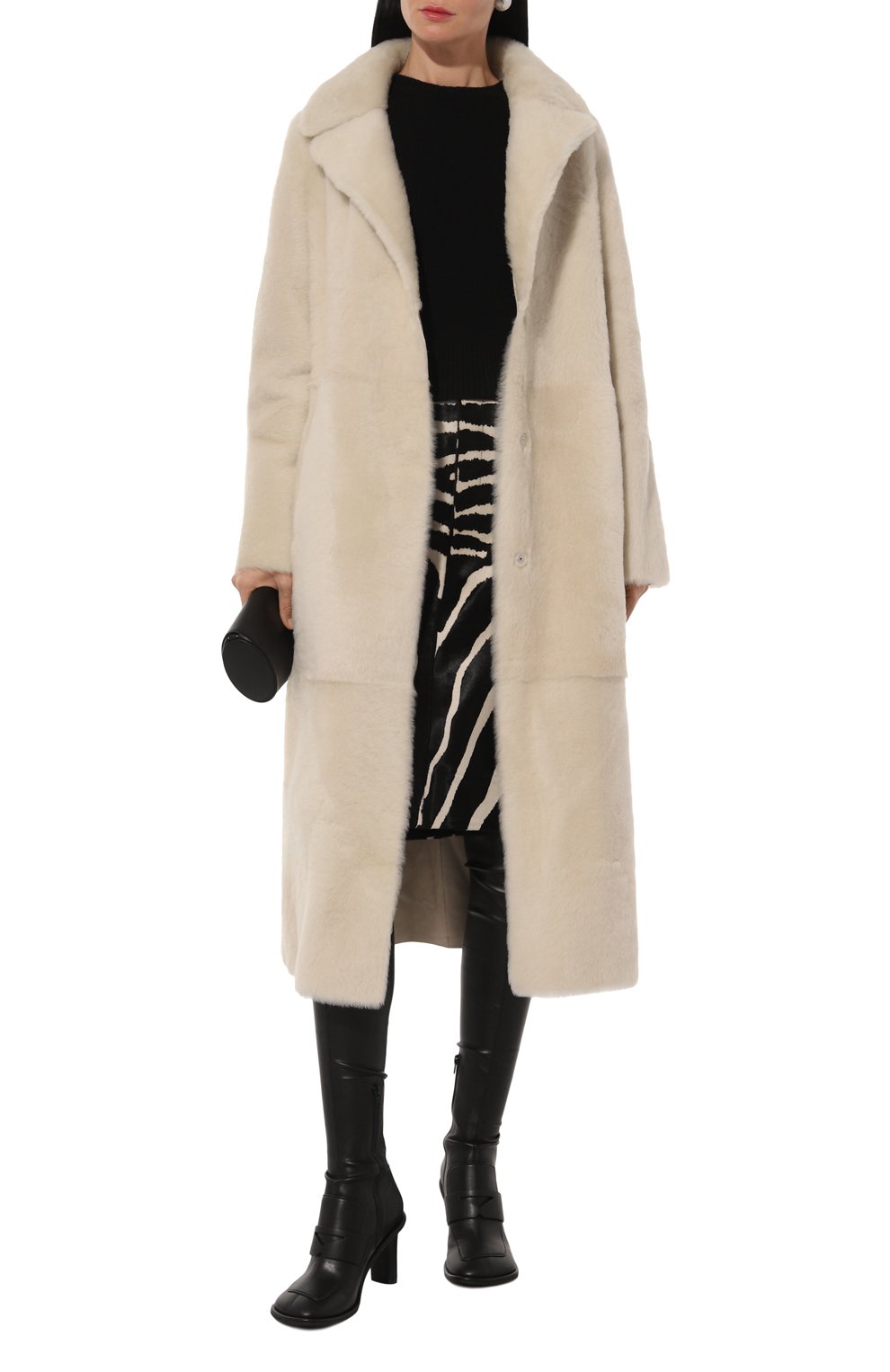 Двусторонняя дубленка YVES SALOMON, арт. 21WYM60417MERL, фото 2