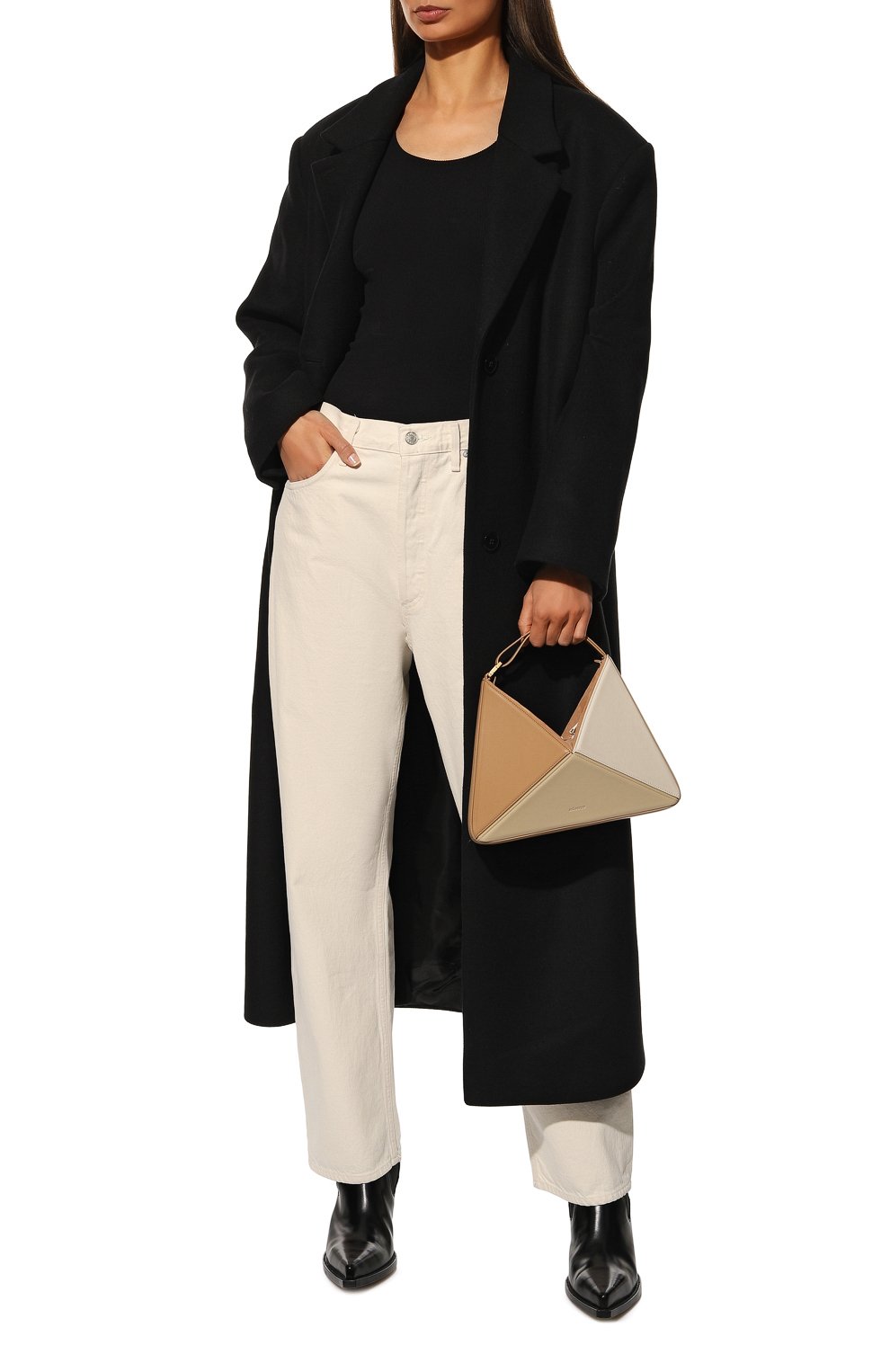 Сумка flex small MLOUYE бежевого цвета по цене 62350 руб., арт. 10-017-031, фото 7 Сумка flex small MLOUYE, арт. 10-017-031, фото 7