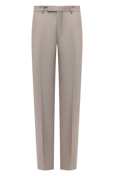 Брюки из шерсти и льна ZEGNA, арт. 318F00/75TB12, фото 1