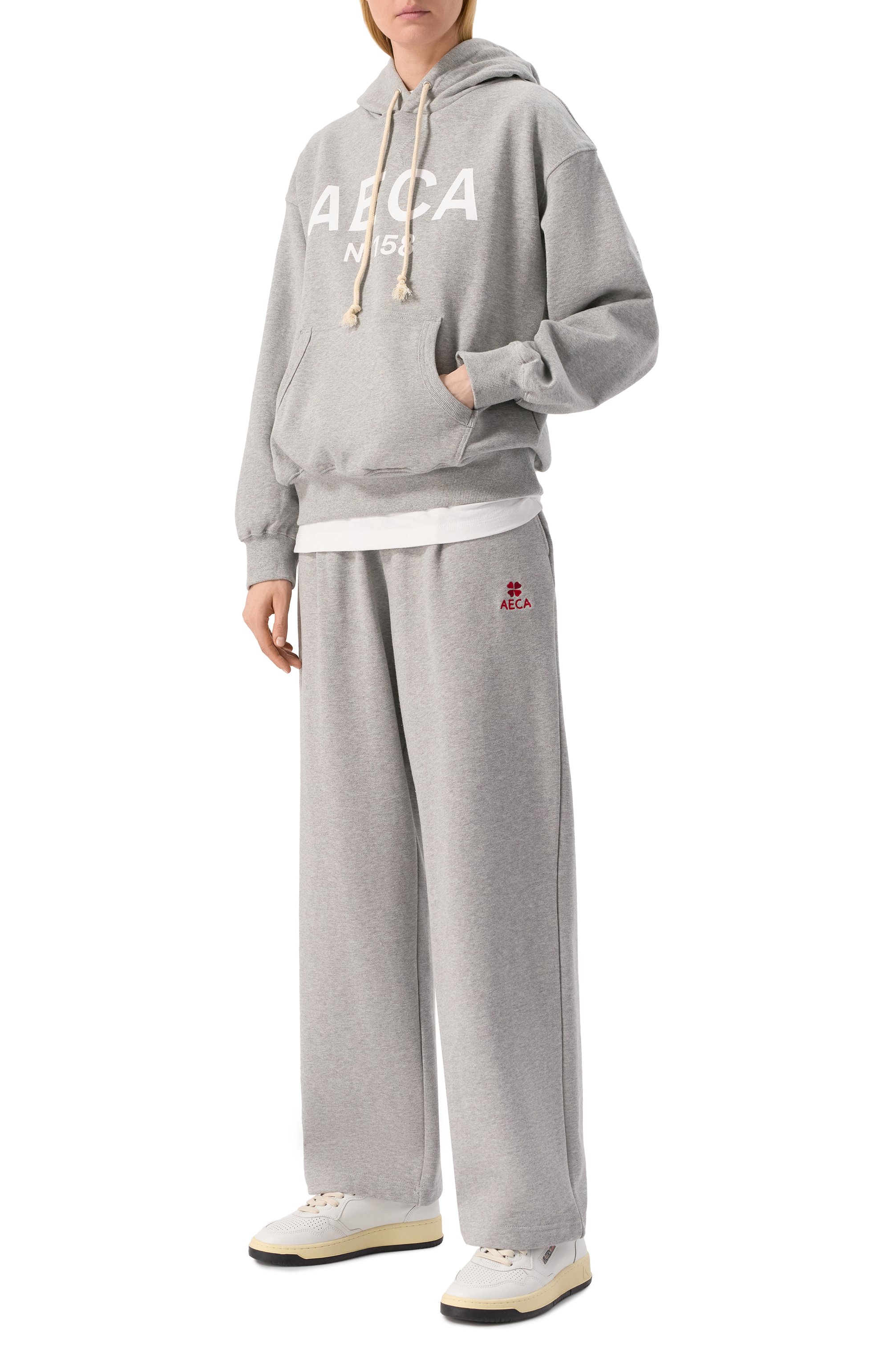 Хлопковые брюки AECA WHITE, арт. AWCMFWBDBPLSO001C0.GREY (M), фото 2