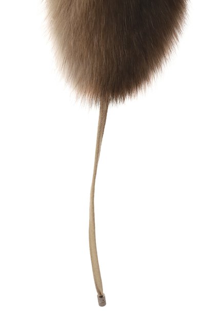 Меховая шапка-ушанка из норки и соболя VICTORIA KUSENKOVA, арт. 091203641094, фото 4