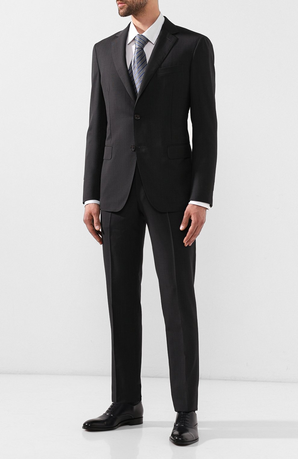 Кожаные оксфорды BOSS, арт. 50408297, фото 2