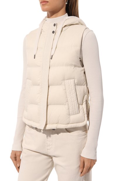 Пуховый жилет BRUNELLO CUCINELLI, арт. MR4052645, фото 3