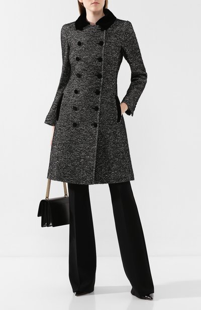 Пальто из смеси шерсти и шелка DOLCE & GABBANA, арт. F0X21T/FM3CZ, фото 2