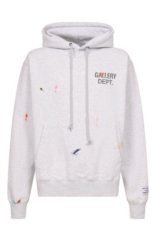 Хлопковое худи Gallery Dept. GPH-50044 Серый GPH-50044