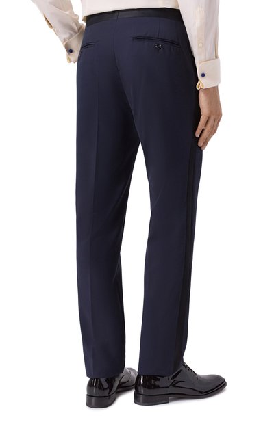 Шерстяной смокинг GIORGIO ARMANI темно-синего цвета по цене 310500 руб., арт. 8WGAS001/T0075/UBUV, фото 5 Шерстяной смокинг GIORGIO ARMANI, арт. 8WGAS001/T0075/UBUV, фото 5