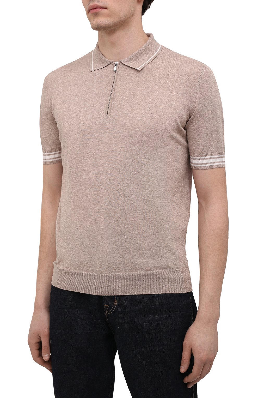 Хлопковое поло FIORONI, арт. MK24242C2, фото 3