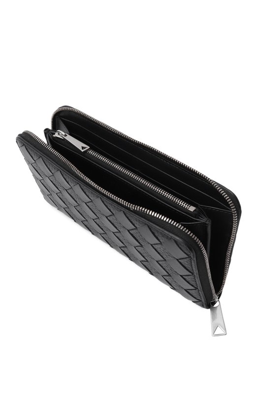 Кожаное портмоне Bottega Veneta 814838/V63U1 Чёрный  814838/V63U1 Фото 3