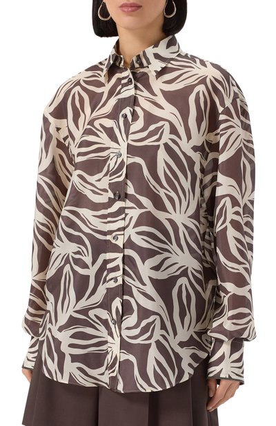 Шелковая рубашка BRUNELLO CUCINELLI, арт. MP941RL716, фото 3