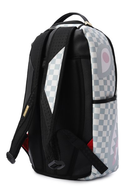 Рюкзак unfinished shark SPRAYGROUND, арт. 910B8758NSZ/CREAM CHECK UNFINISHED SHARK DLXSV BAC