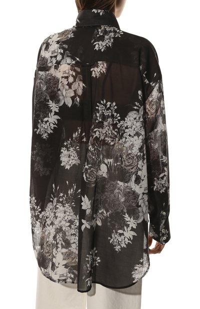 Хлопковая рубашка NOBLE&BRULEE коричневого цвета по цене 32300 руб., арт. NB151221/12, фото 4 Хлопковая рубашка NOBLE&BRULEE, арт. NB151221/12, фото 4
