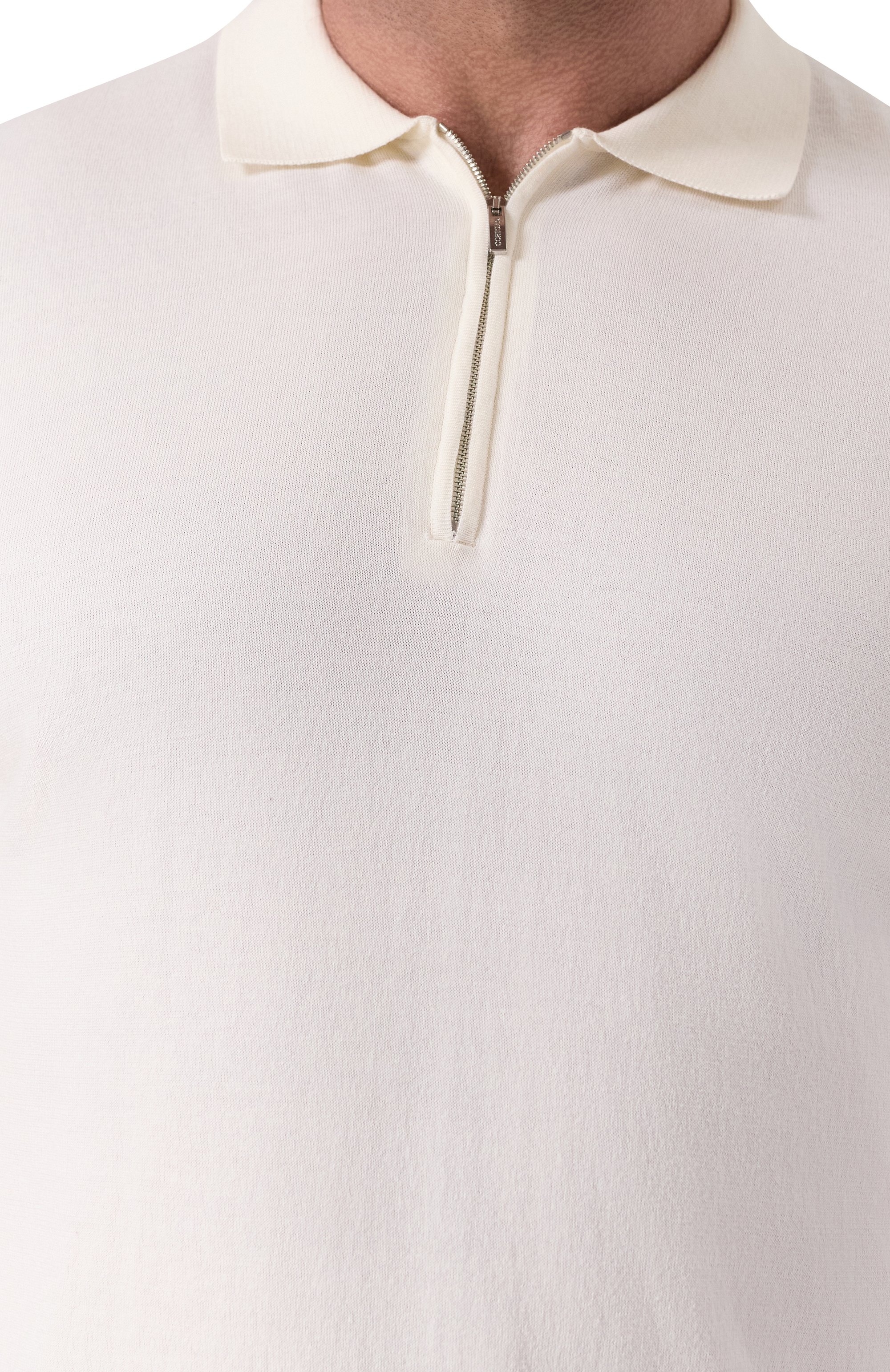 Поло изо льна и хлопка CORTIGIANI, арт. 2A9107, фото 5