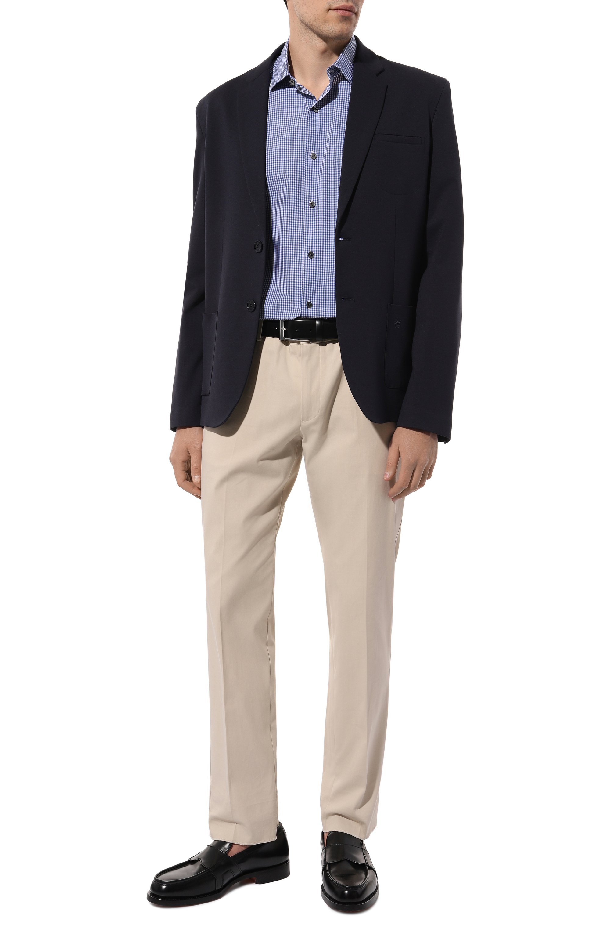 Хлопковая рубашка ZEGNA, арт. UDX01A7/SRF5, фото 2