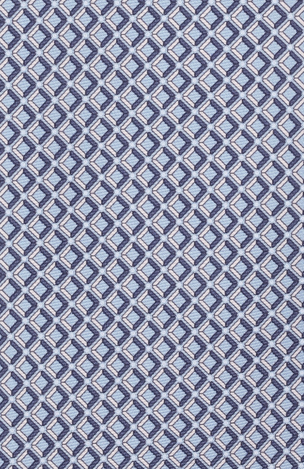 Шелковый галстук ZEGNA голубого цвета по цене 28500 руб., арт. Z3D40T/100, фото 4 Шелковый галстук ZEGNA, арт. Z3D40T/100, фото 4