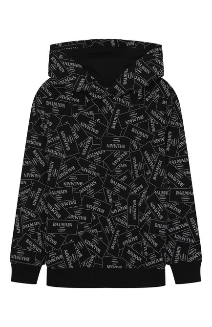 Хлопковое худи BALMAIN, арт. BX4P60