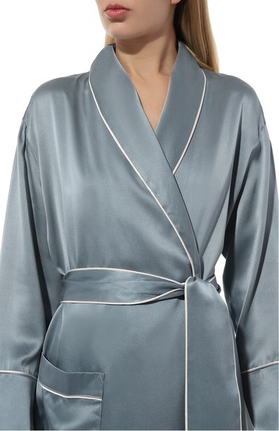 Шелковый халат KLEED LOUNGEWEAR, арт. R0LLER R0BE, фото 5