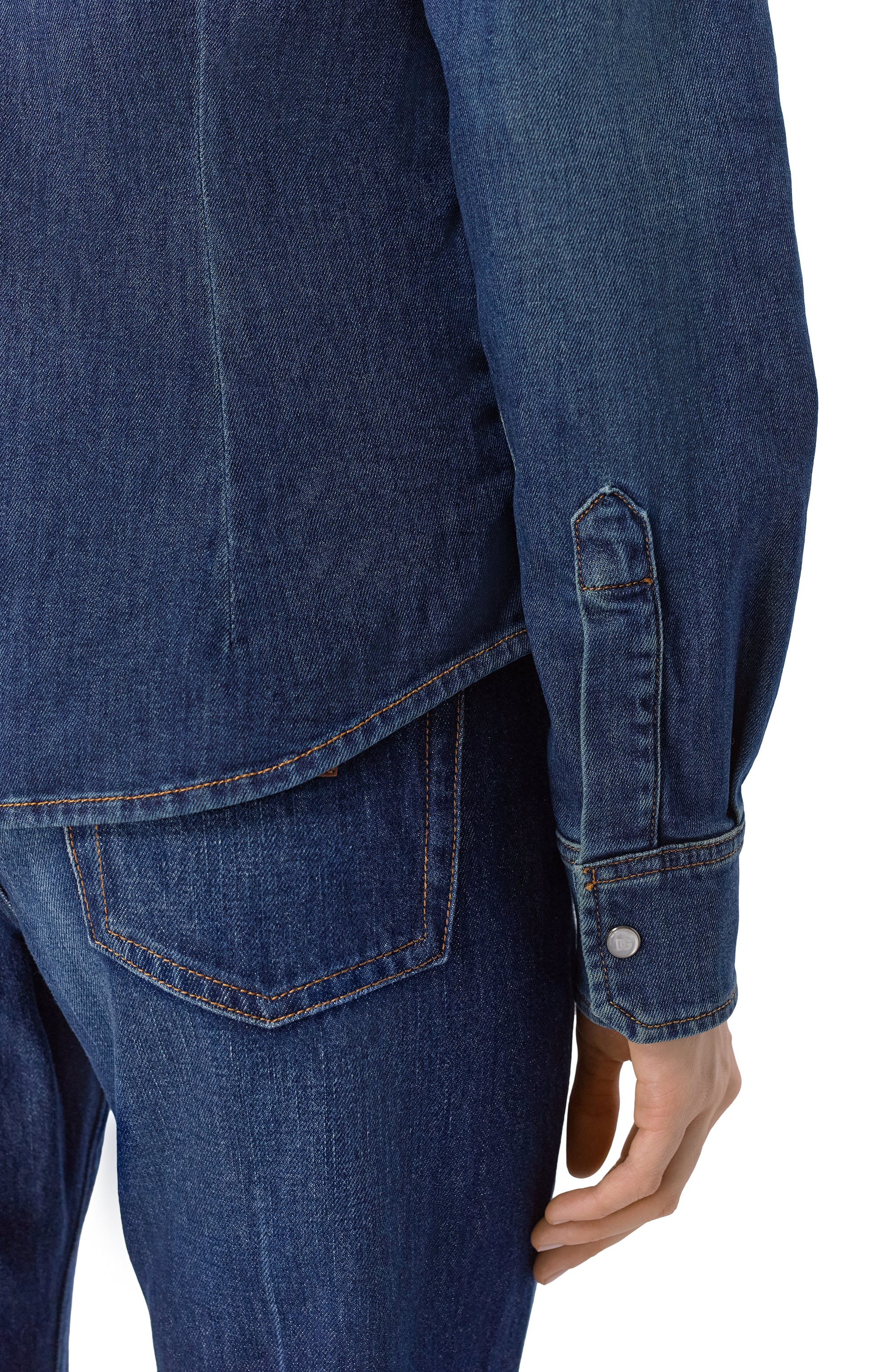 Джинсовая рубашка DOLCE & GABBANA, арт. F5T64D/G80T7, фото 5