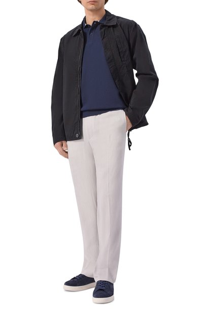 Хлопковое поло PAUL&SHARK, арт. 25411610, фото 2