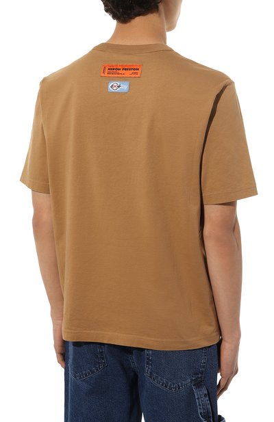 Хлопковая футболка HERON PRESTON, арт. HMAA032F22JER0076400, фото 4