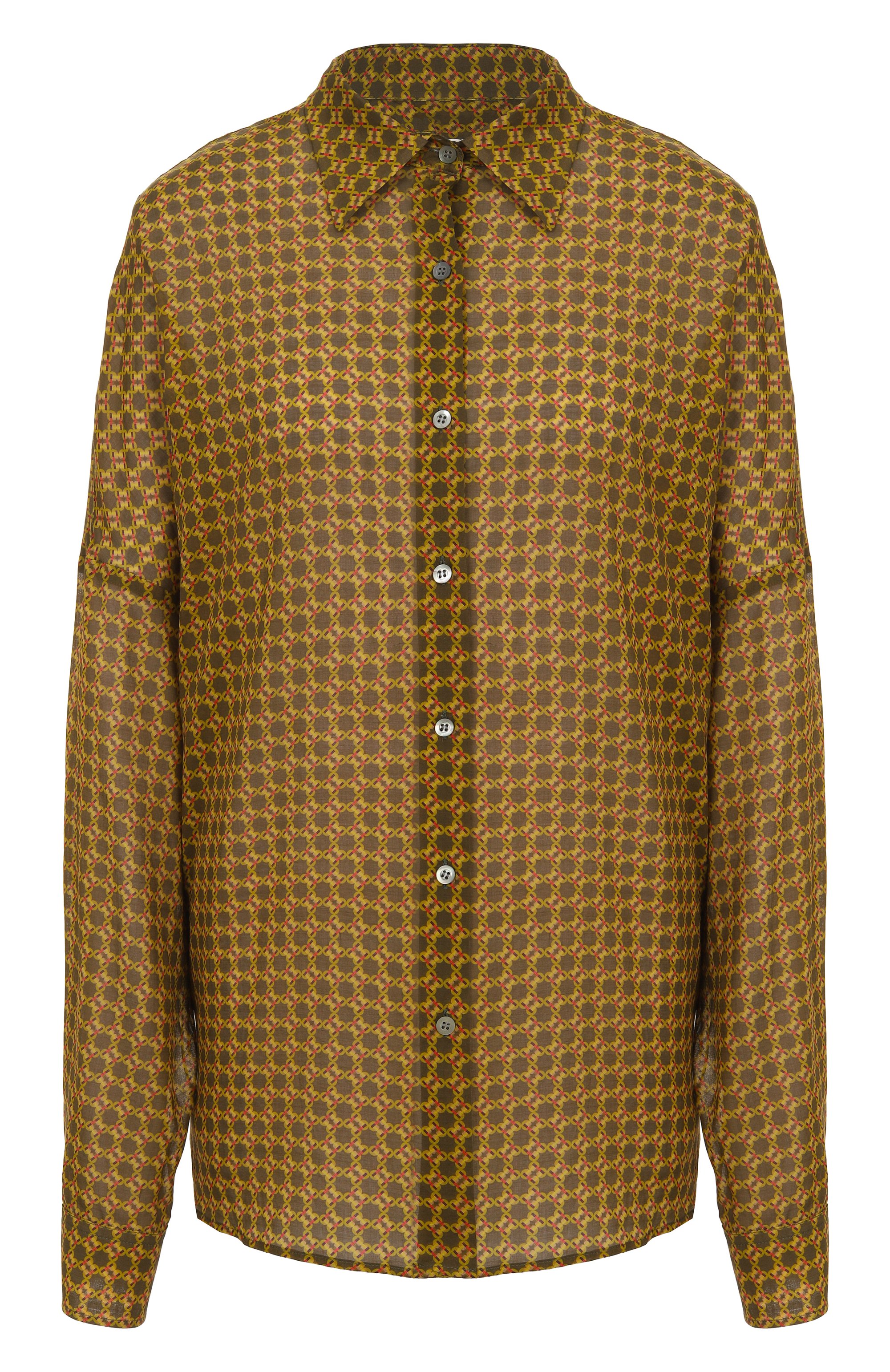 Хлопковая рубашка DRIES VAN NOTEN, арт. 010700-2109-205, фото 1