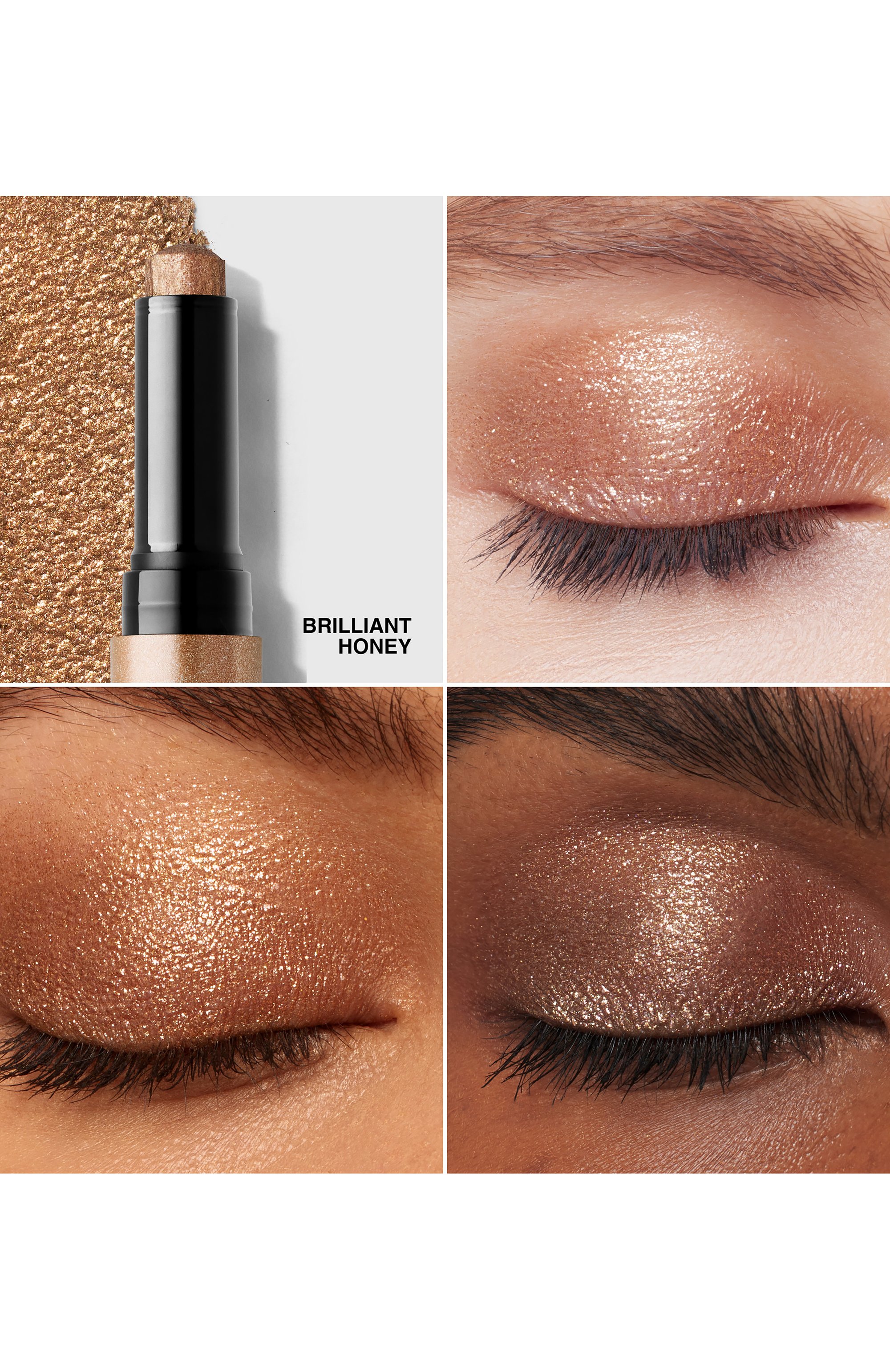 Тени для век в стике crystal eyes shadow stick, оттенок brilliant honey (2g) BOBBI BROWN, арт. H8EA-04, фото 3