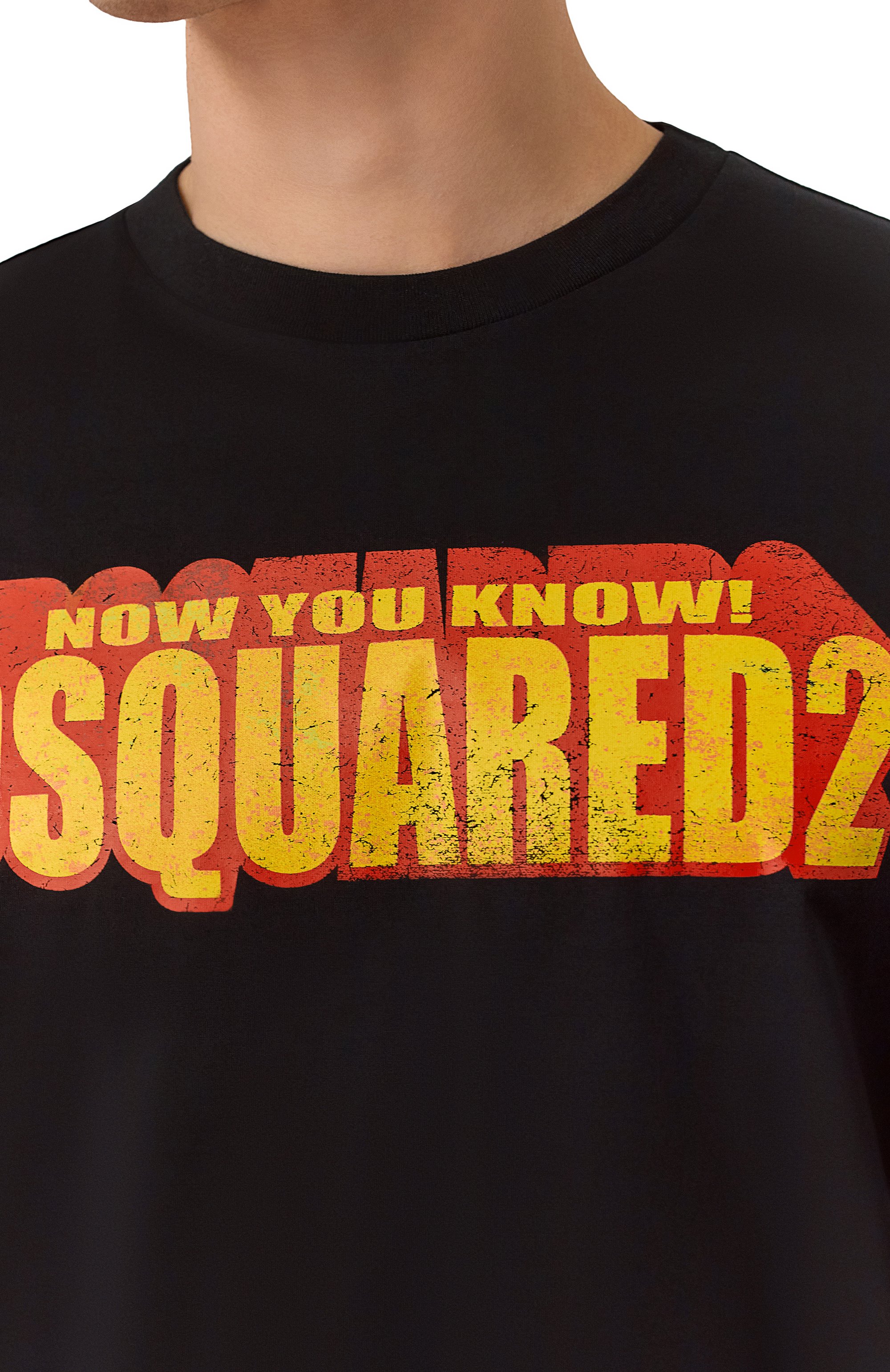 Хлопковая футболка DSQUARED2, арт. S71GD1553/S23009, фото 5