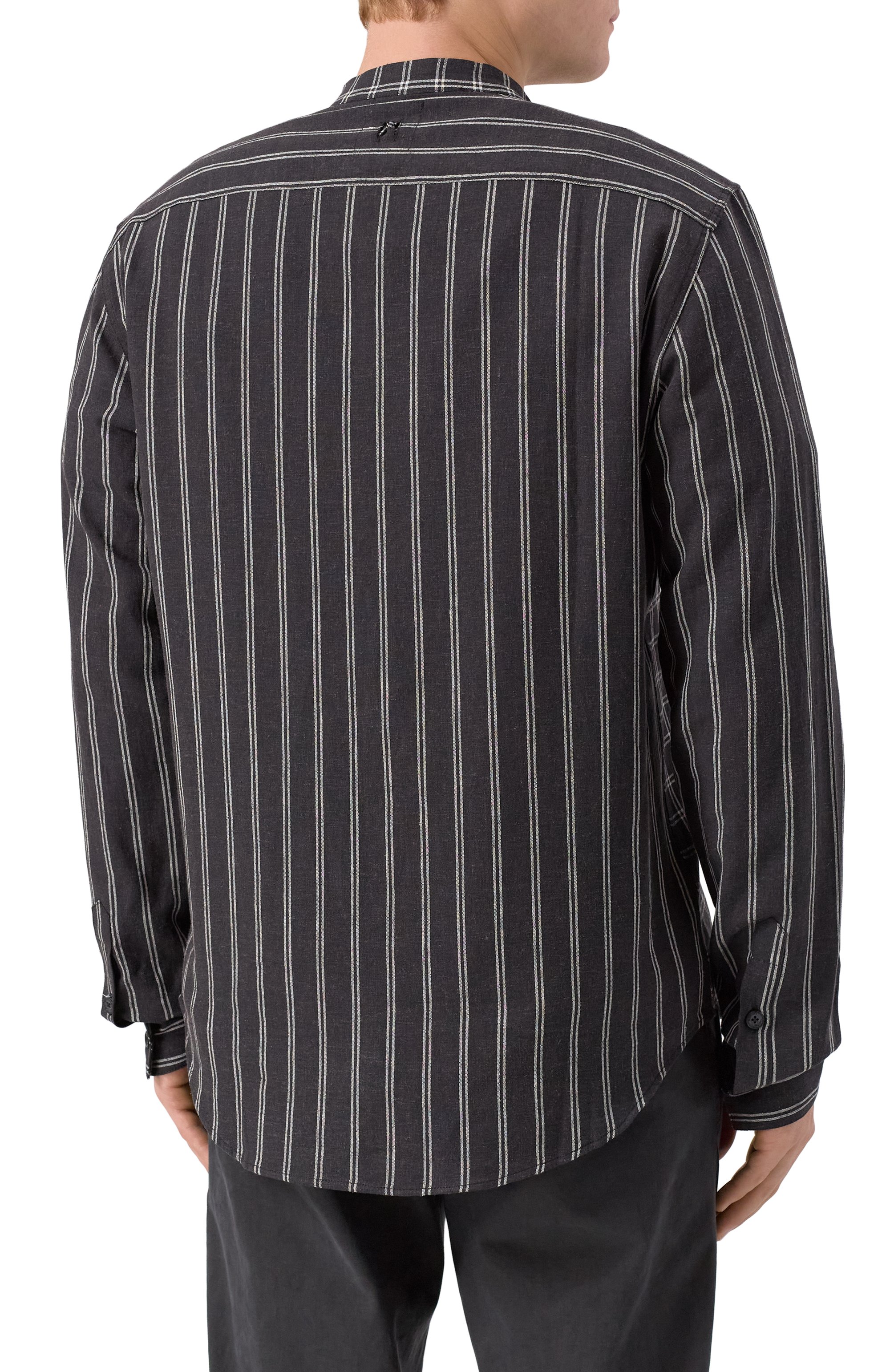 Рубашка из вискозы и льна HANNES ROETHER, арт. VI29SITE.3052, фото 4