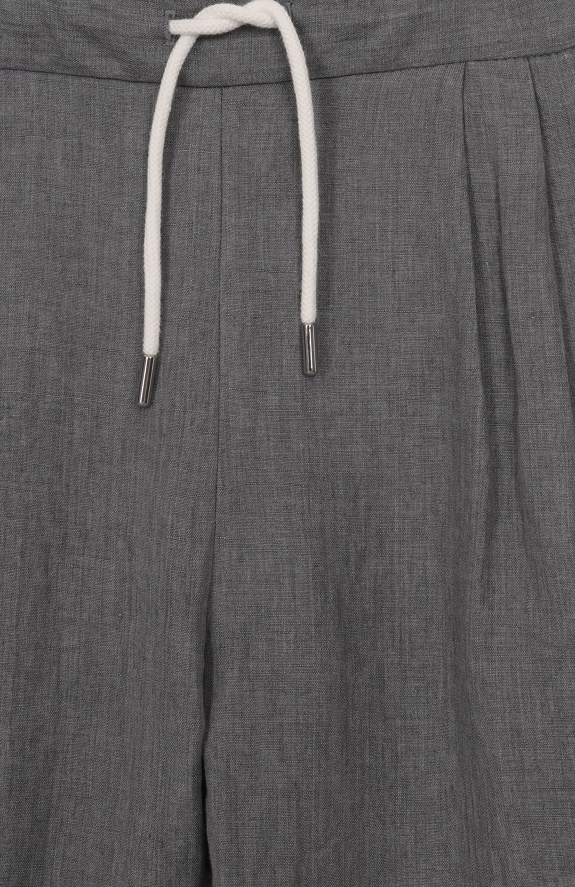 Льняные брюки BRUNELLO CUCINELLI, арт. BH249P113C, фото 3