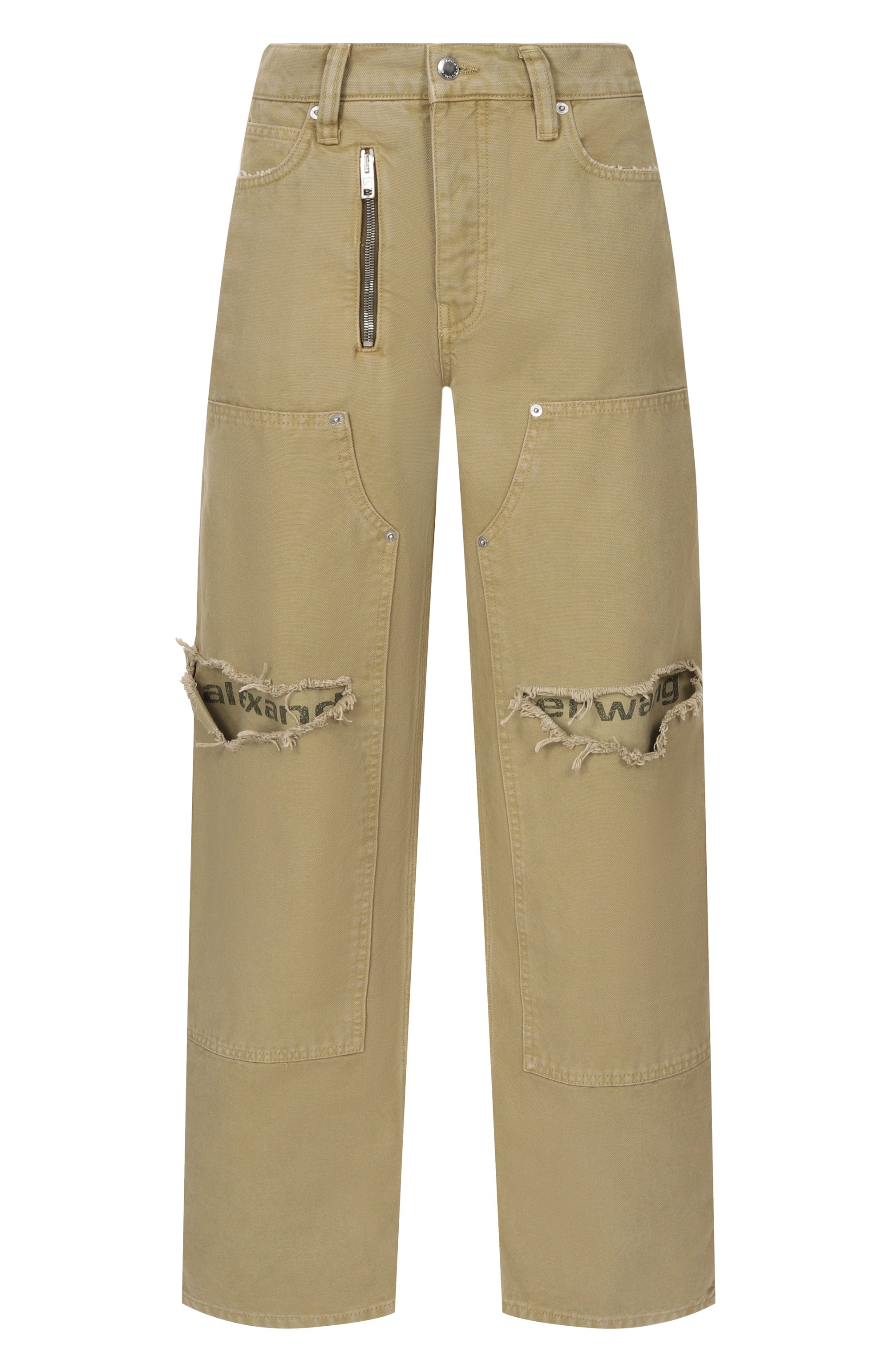 Хлопковые брюки ALEXANDER WANG, арт. 4DC2264991, фото 1