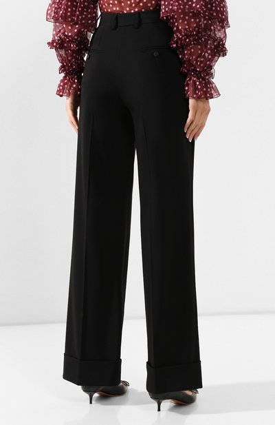 Шерстяные брюки DOLCE & GABBANA, арт. FTBM0T/FUCC6, фото 4