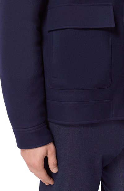 Шерстяная куртка с подкладкой из норки MVST, арт. FTECK-ES3865-2V/LC1612, фото 5