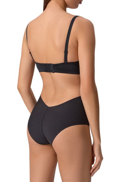 Трусы с завышенной талией BYE BRA черного цвета по цене 7950 руб., арт. 2445, фото 3 Трусы с завышенной талией BYE BRA, арт. 2445, фото 3