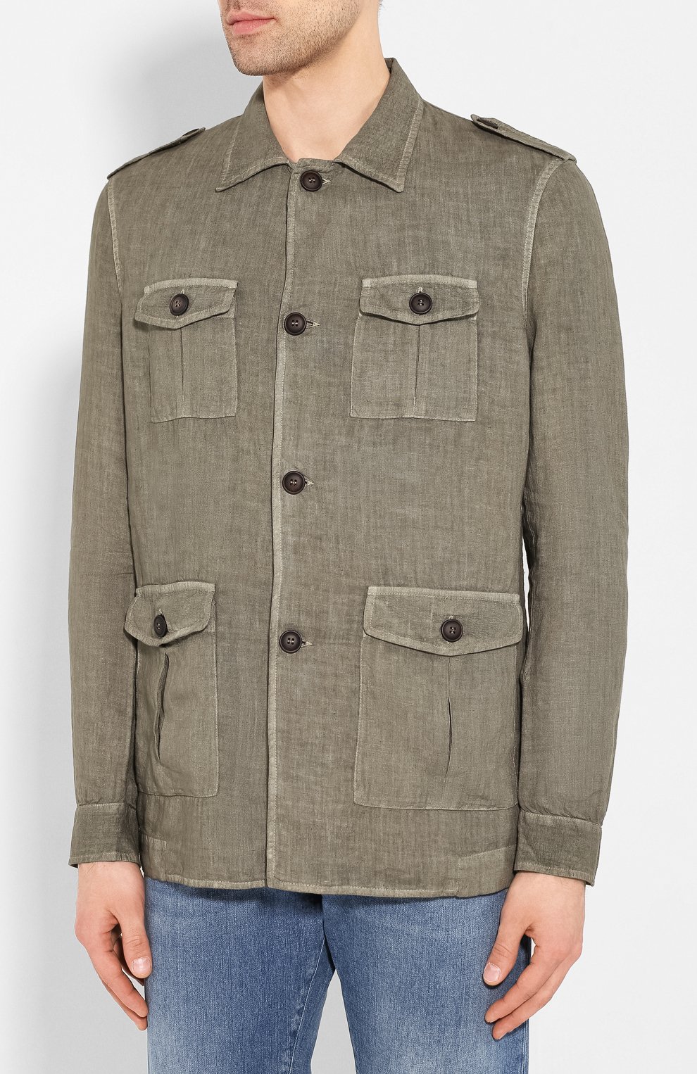 Льняной пиджак GRAN SASSO, арт. 78190/50005, фото 3