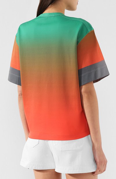 Хлопковая футболка CHLOÉ, арт. CHC19UJH03288, фото 4