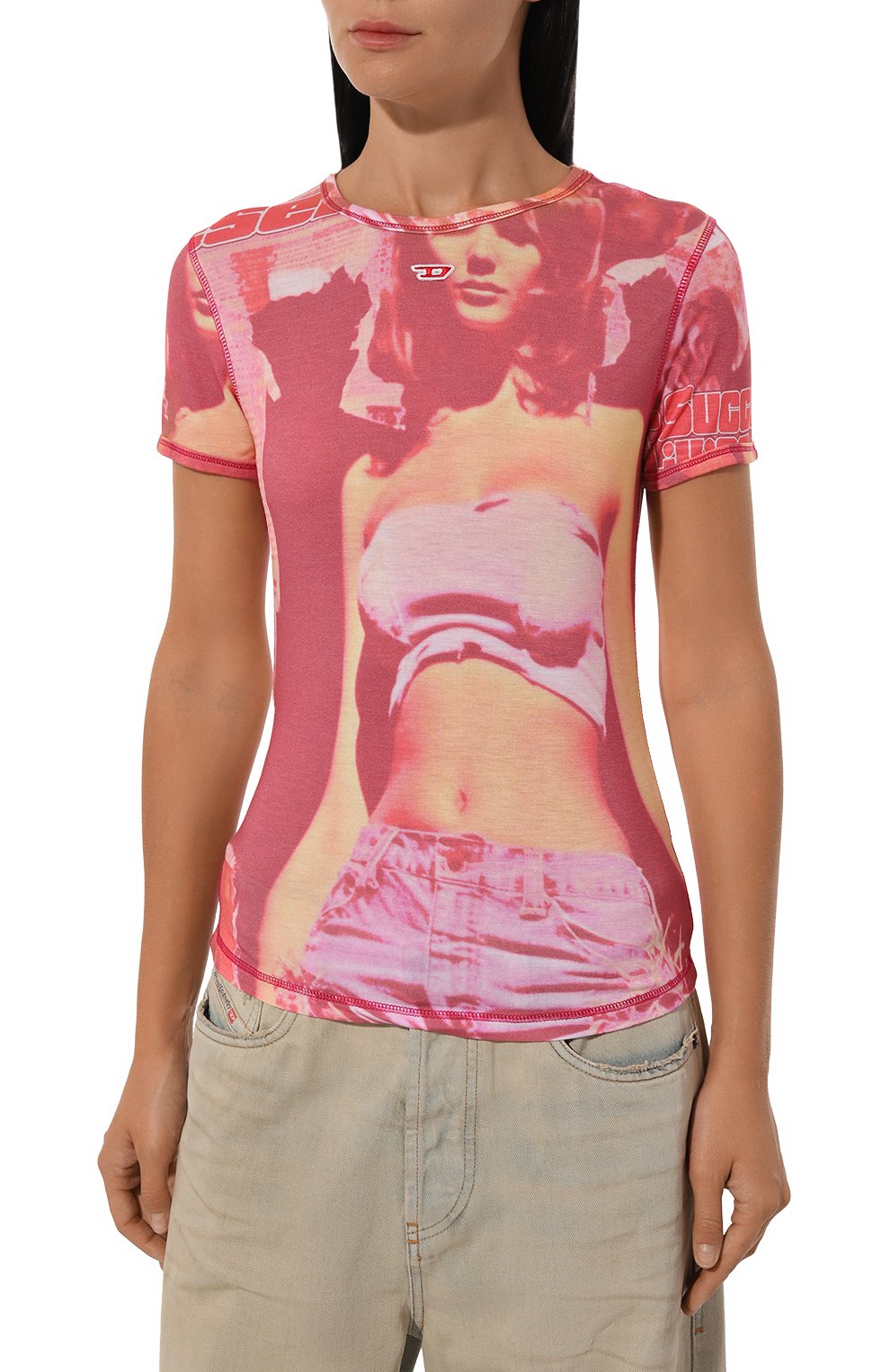 Топ из вискозы DIESEL, арт. A14736/0AJCL, фото 3