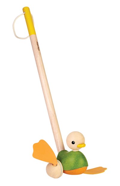 Игрушка-каталка утка PLAN TOYS, арт. 5626, фото 1
