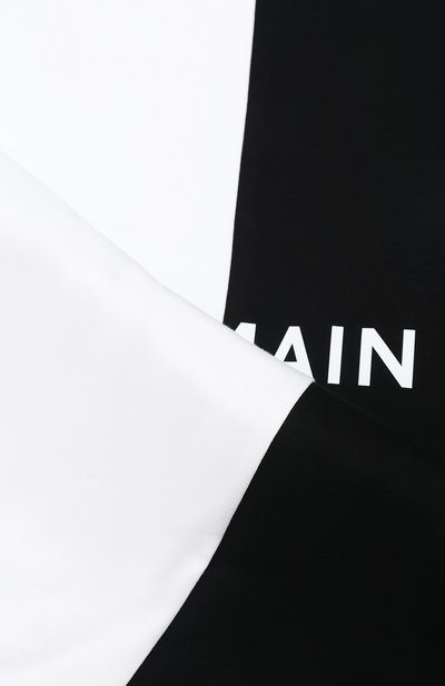 Хлопковый плед BALMAIN, арт. 6N0900/NX690, фото 4