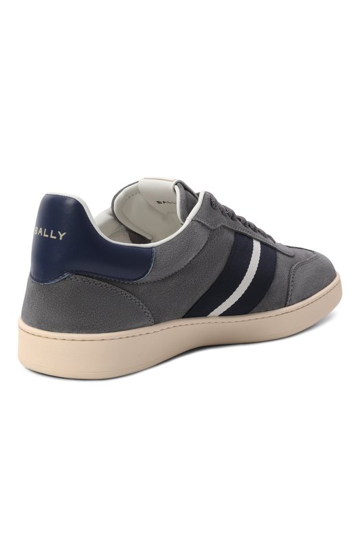 Замшевые кеды Retro Crest Bally MSK0F7/SU013 Серый  MSK0F7/SU013 Фото 4