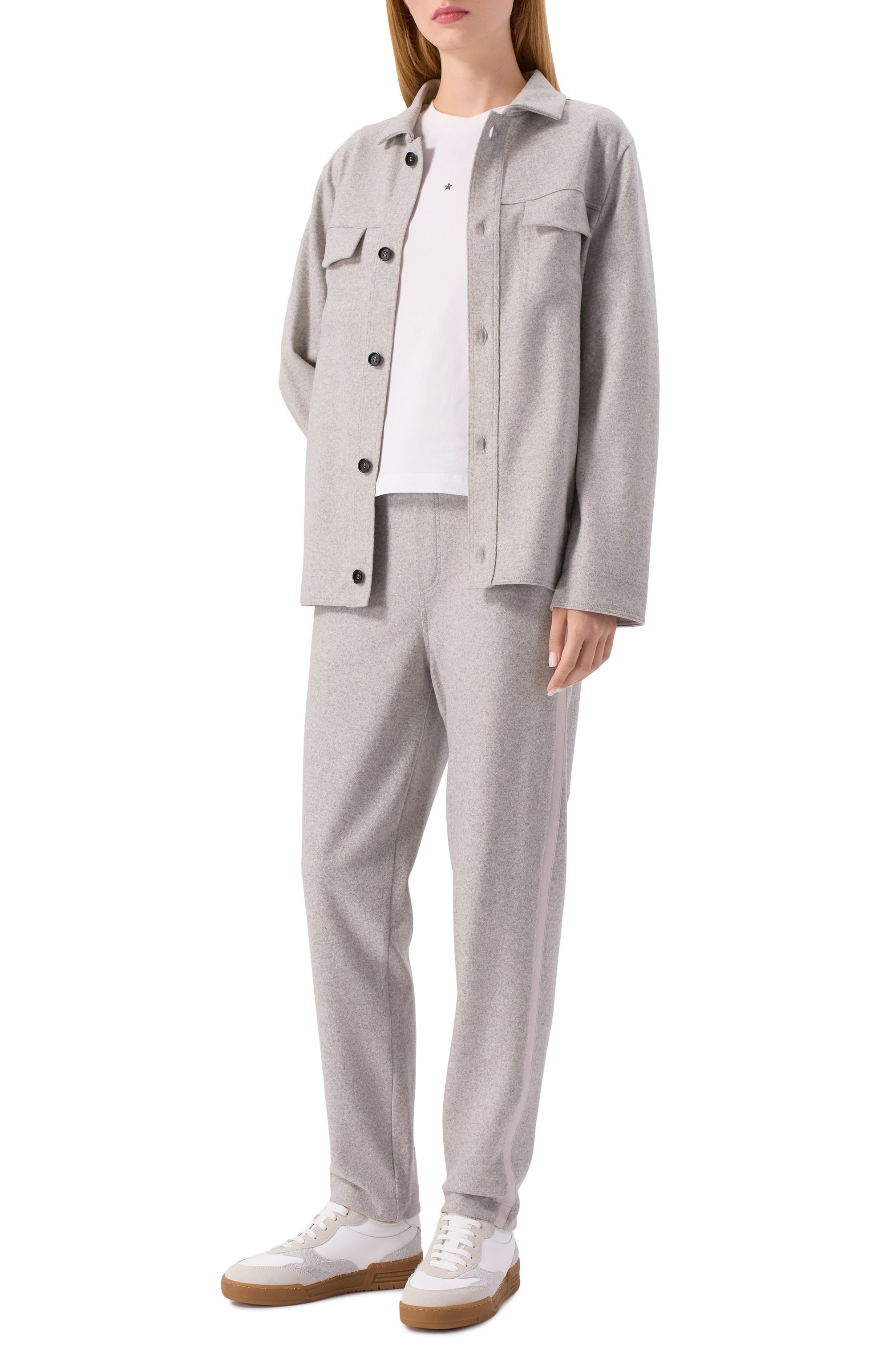 Шерстяные брюки LORENA ANTONIAZZI, арт. PA62A/5015, фото 2