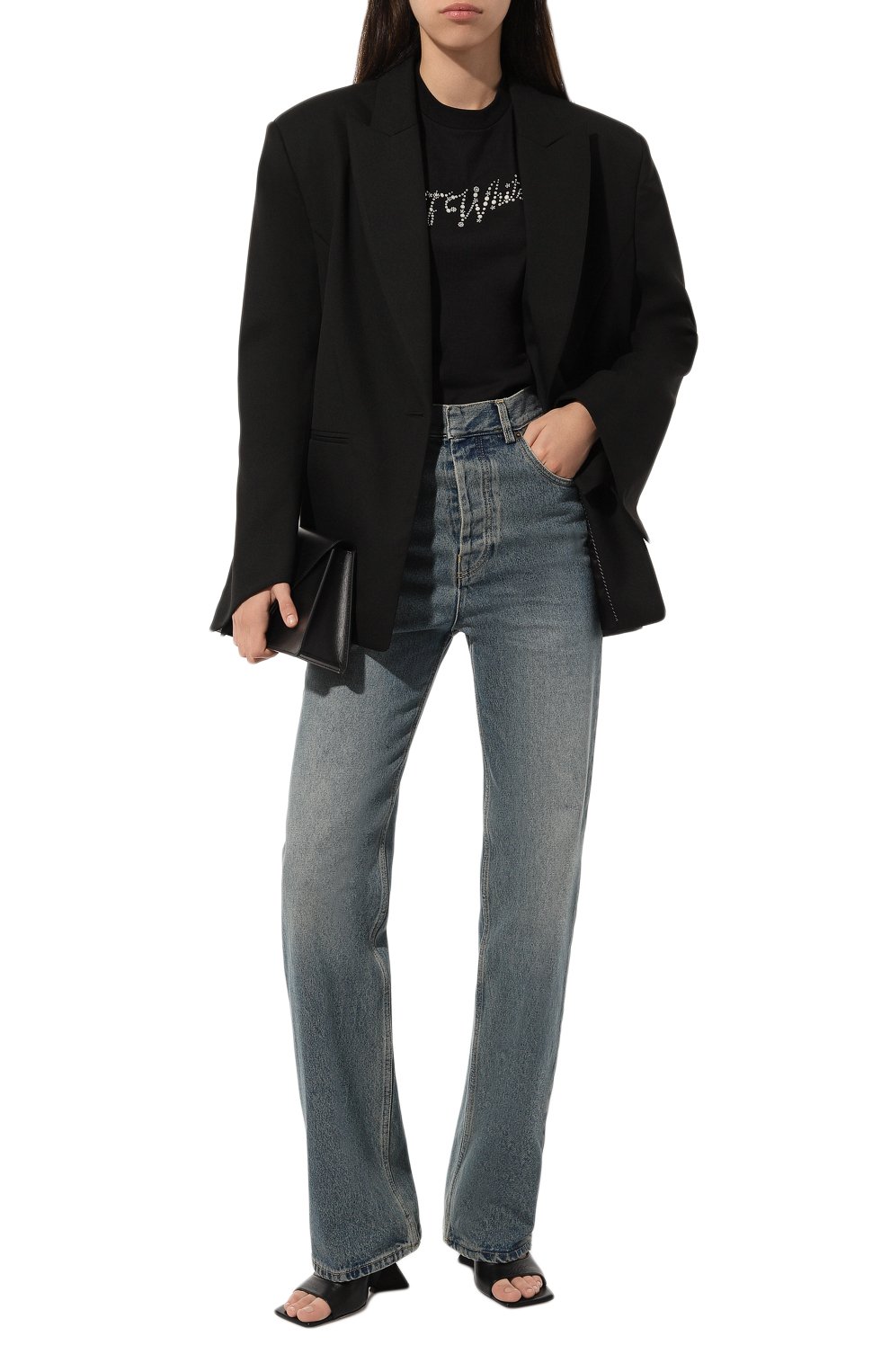 Хлопковая футболка OFF-WHITE, арт. 0WAA124F24JER005, фото 2