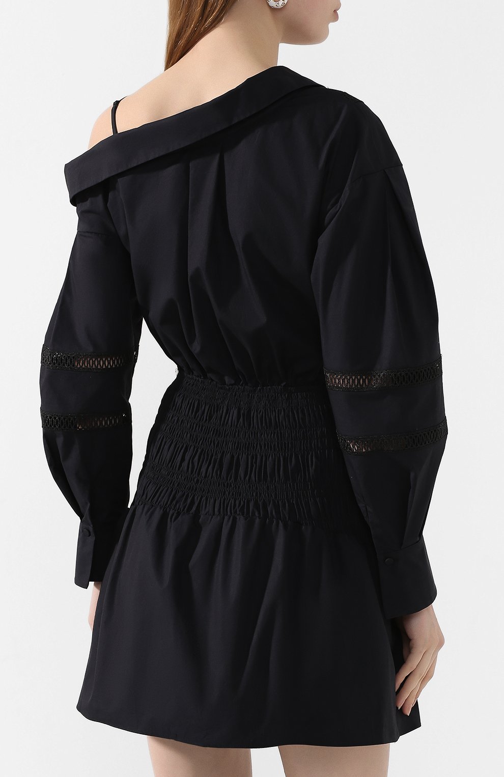 Хлопковое платье SELF-PORTRAIT, арт. SS20-121B, фото 4