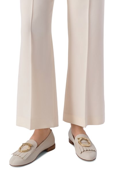 Кожаные лоферы maxi gancini FERRAGAMO, арт. 01K907/790, фото 2