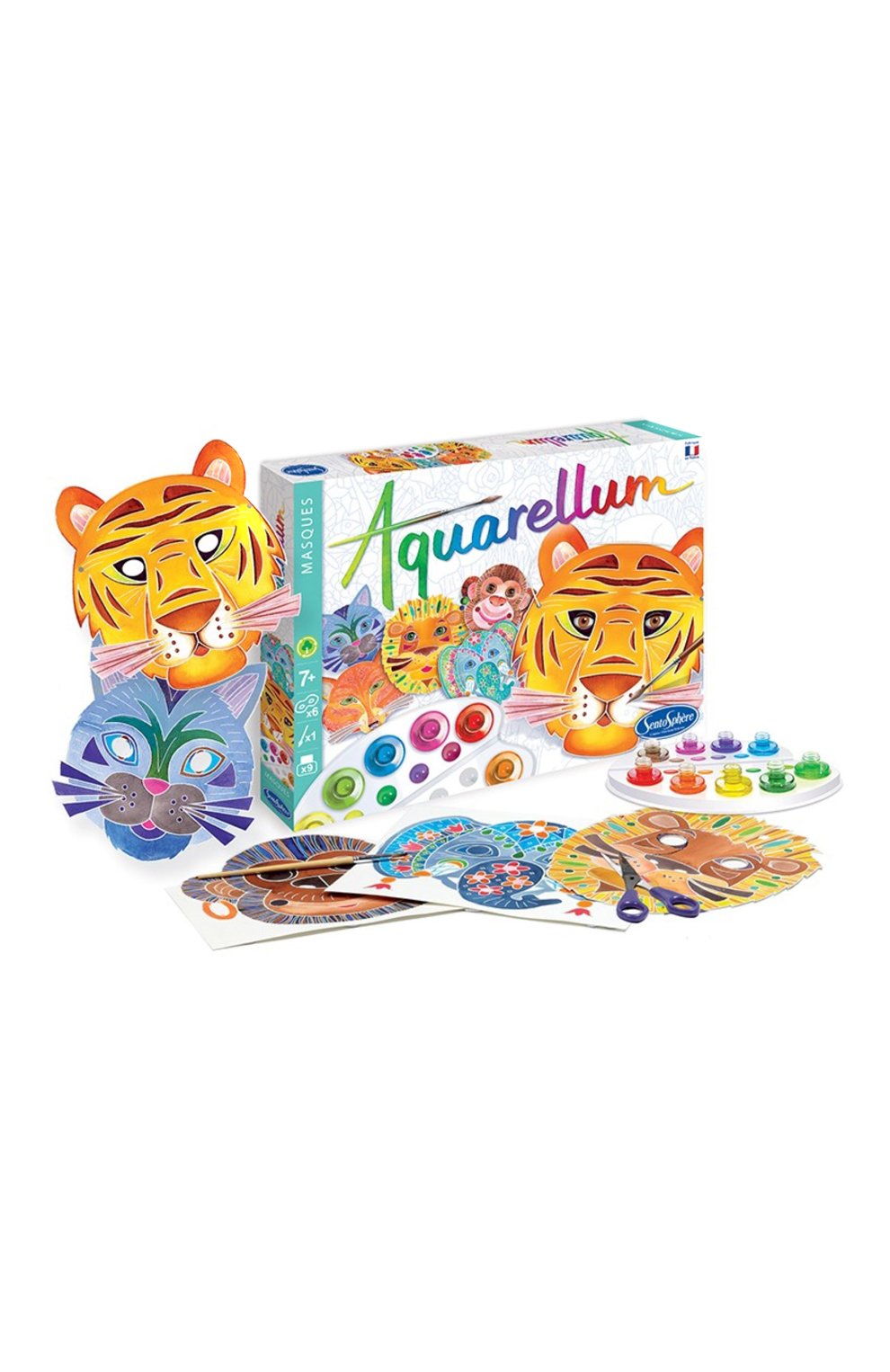 Набор для создания масок животные SENTOSPHERE, арт. 6410, фото 1