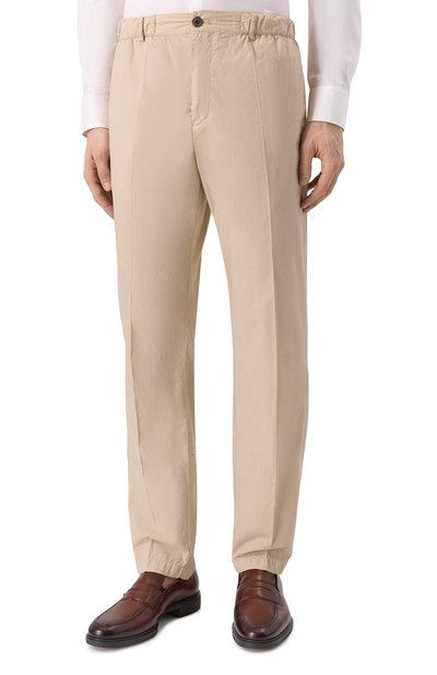 Хлопковые брюки PAUL&SHARK, арт. 25414024, фото 3