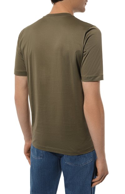 Хлопковая футболка ZILLI, арт. TSR001M0110VLIST0M, фото 4