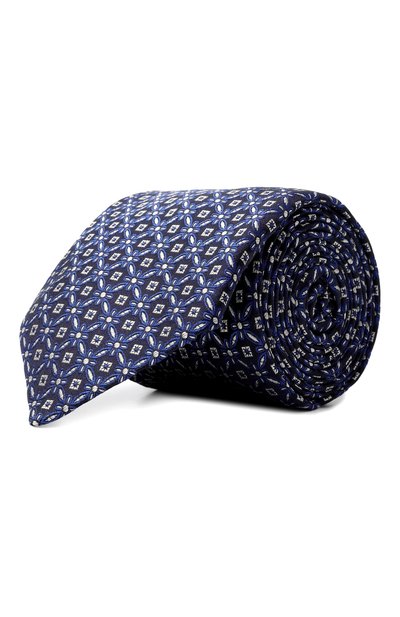 Мужской шелковый галстук CANALI, арт. 18/HJ04424